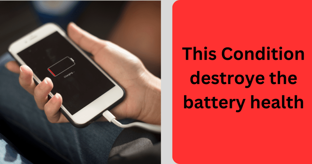 What destroys iPhone battery health