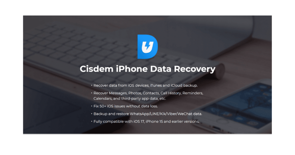 best data recovery software-Cisdem Cisdem iPhone Recovery