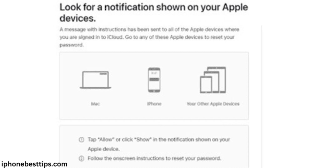 Apple ID forget Password10