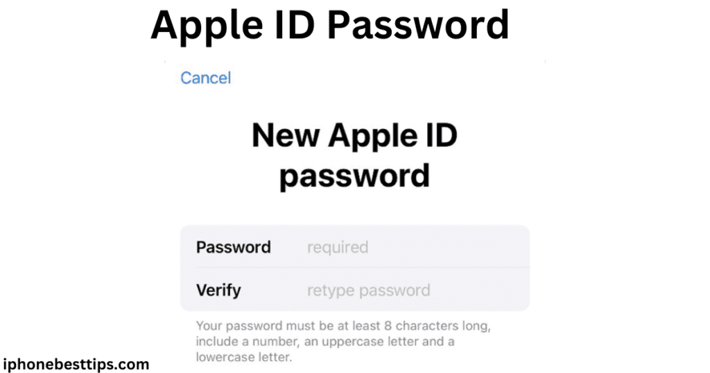 Apple ID Password 4