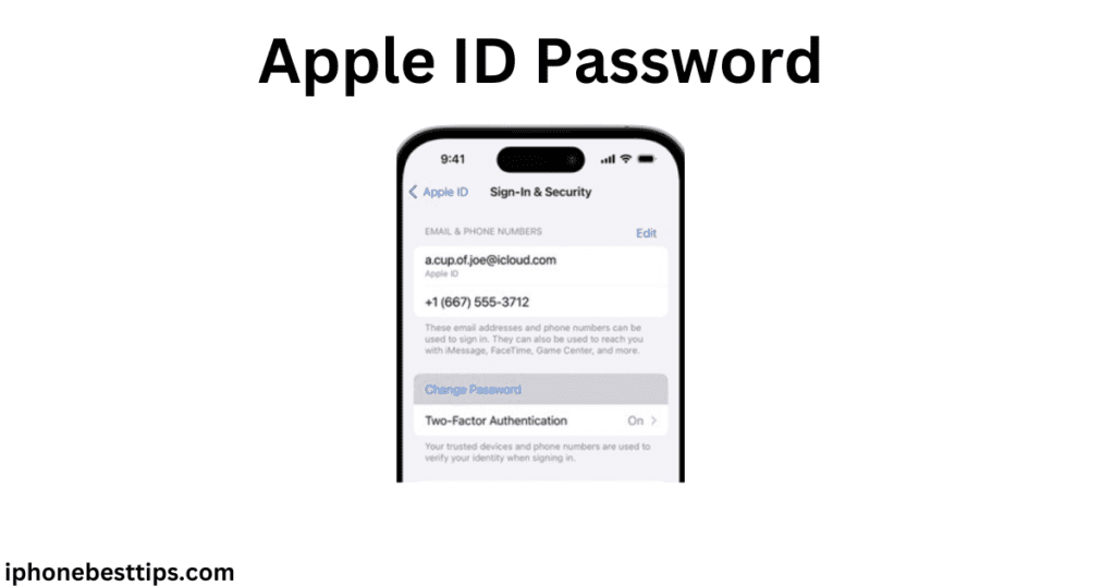 Apple ID forget Password9