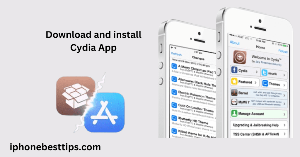 Download and install Cydia App