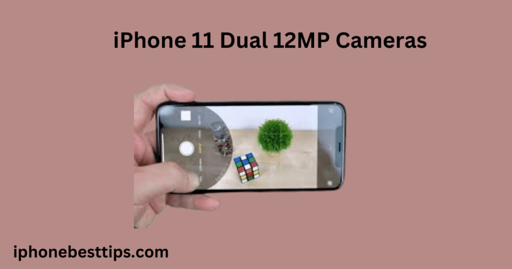  iPhone 11 Dual 12MP Cameras