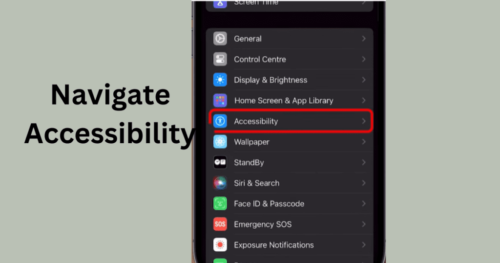 Accessibility