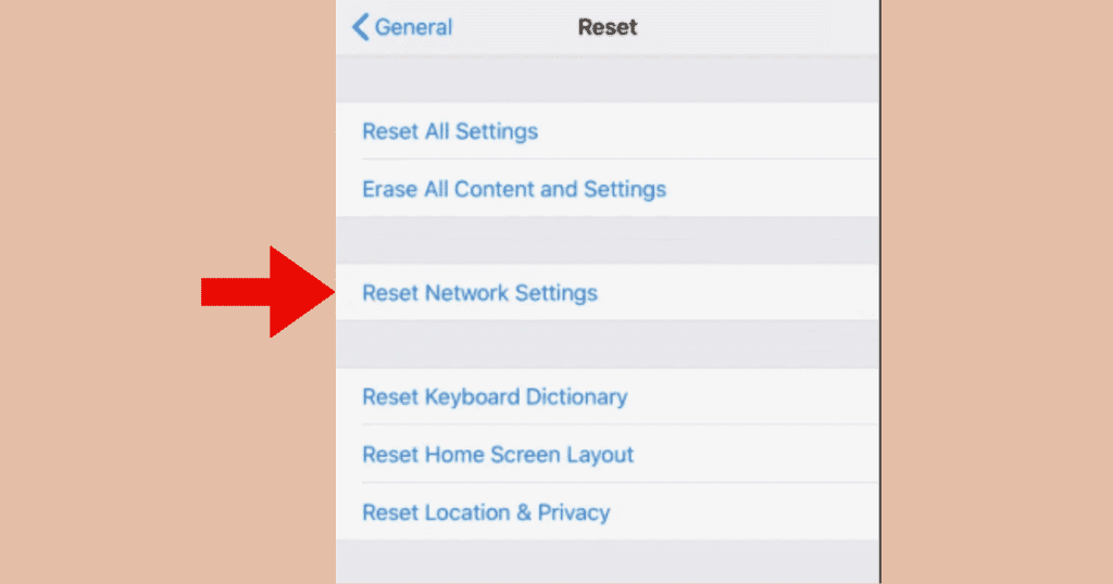 network setting