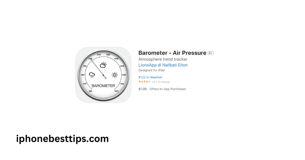 barometer-Air Pressure