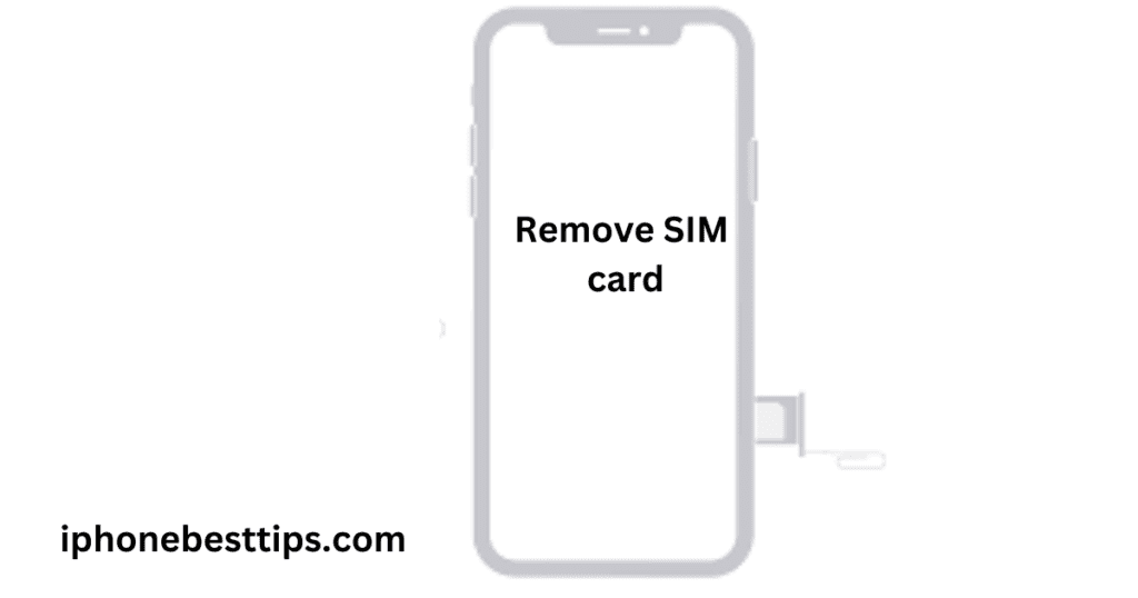 Remove SIM
 card