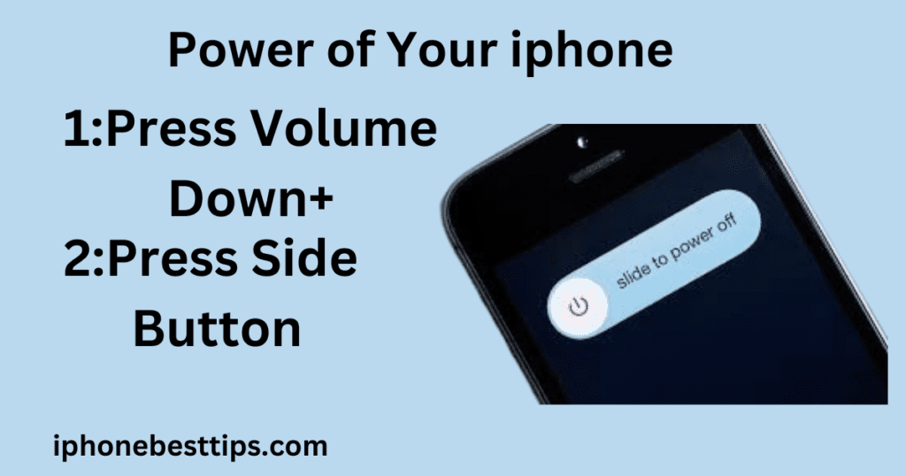 power off your iphone