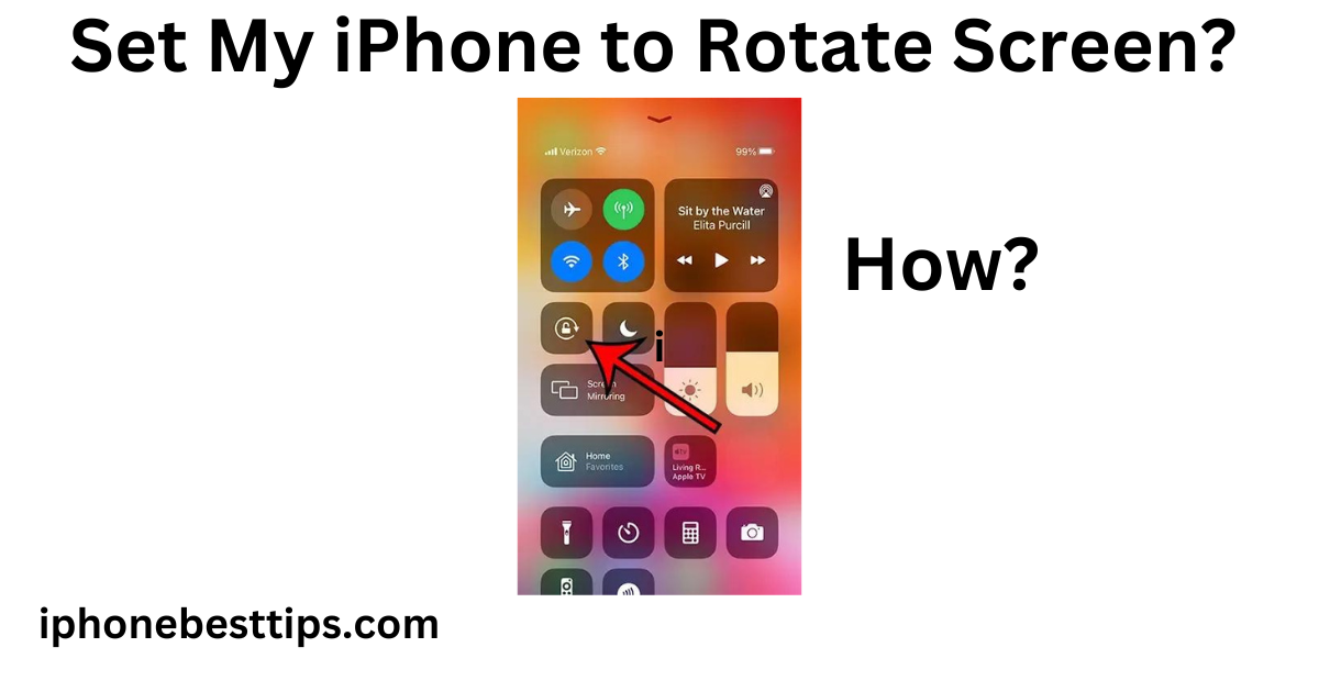 Can I Set My iPhone to Rotate Screen?