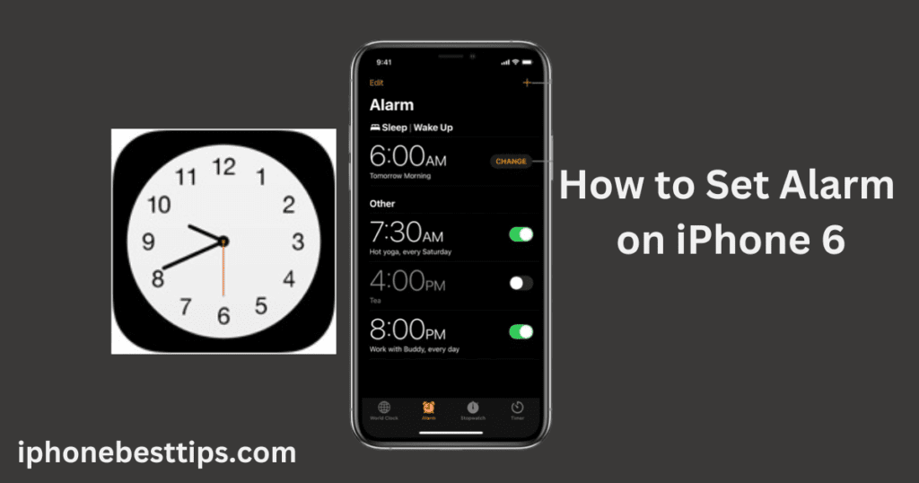 How to Set Alarm on iPhone 6