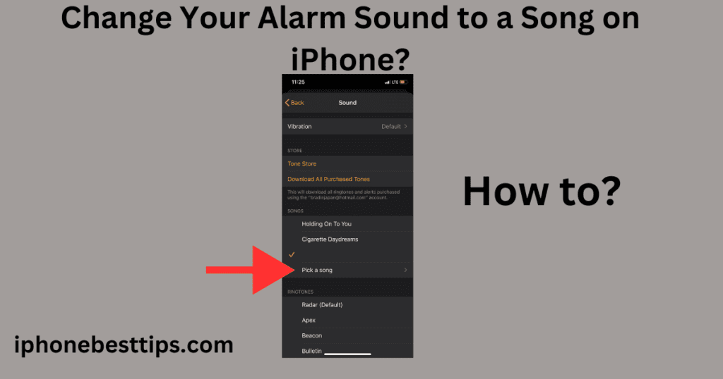 How to Change Your Alarm Sound to a Song on iPhone?