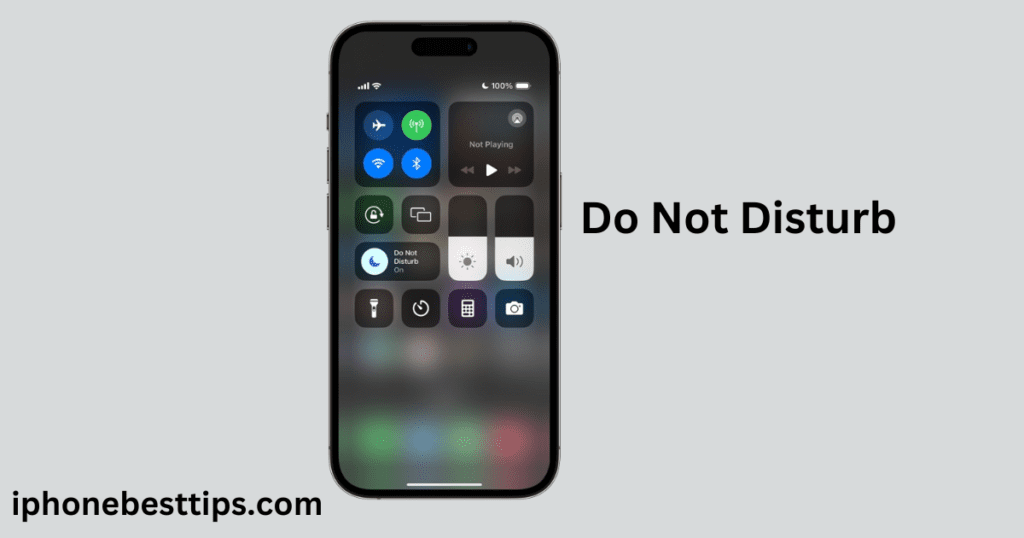 iphone do not disturb