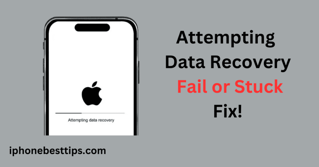 iPhone Data Recovery Fail