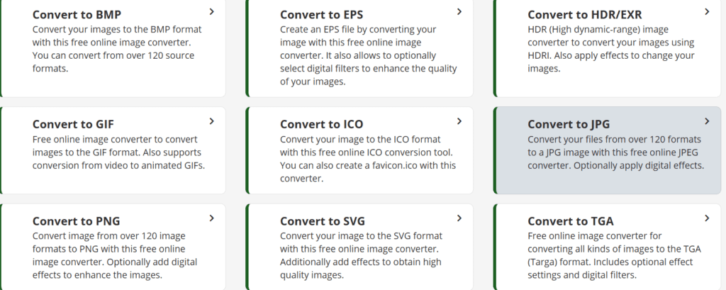 to Convert iPhone Photos to JPG Online-step3